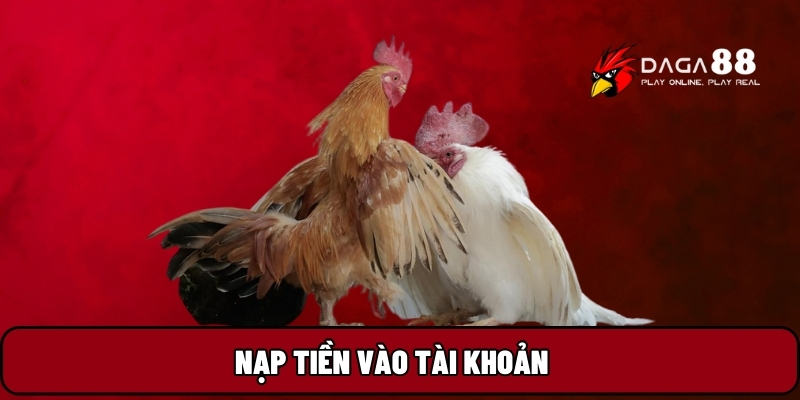 Nạp tiền vào tài khoản